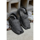 Grey Jute Charsadda Sandal